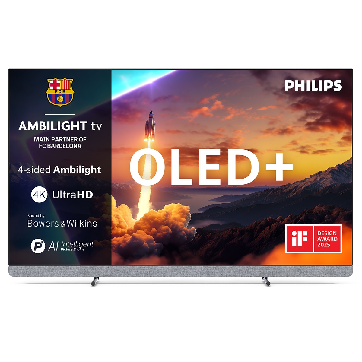 Imagen 0 de TV OLED 164 cm (65") Philips Ambilight 65OLED910/12 UHD 4K, Dolby Vision y Dolby Atmos, Google TV, Smart TV