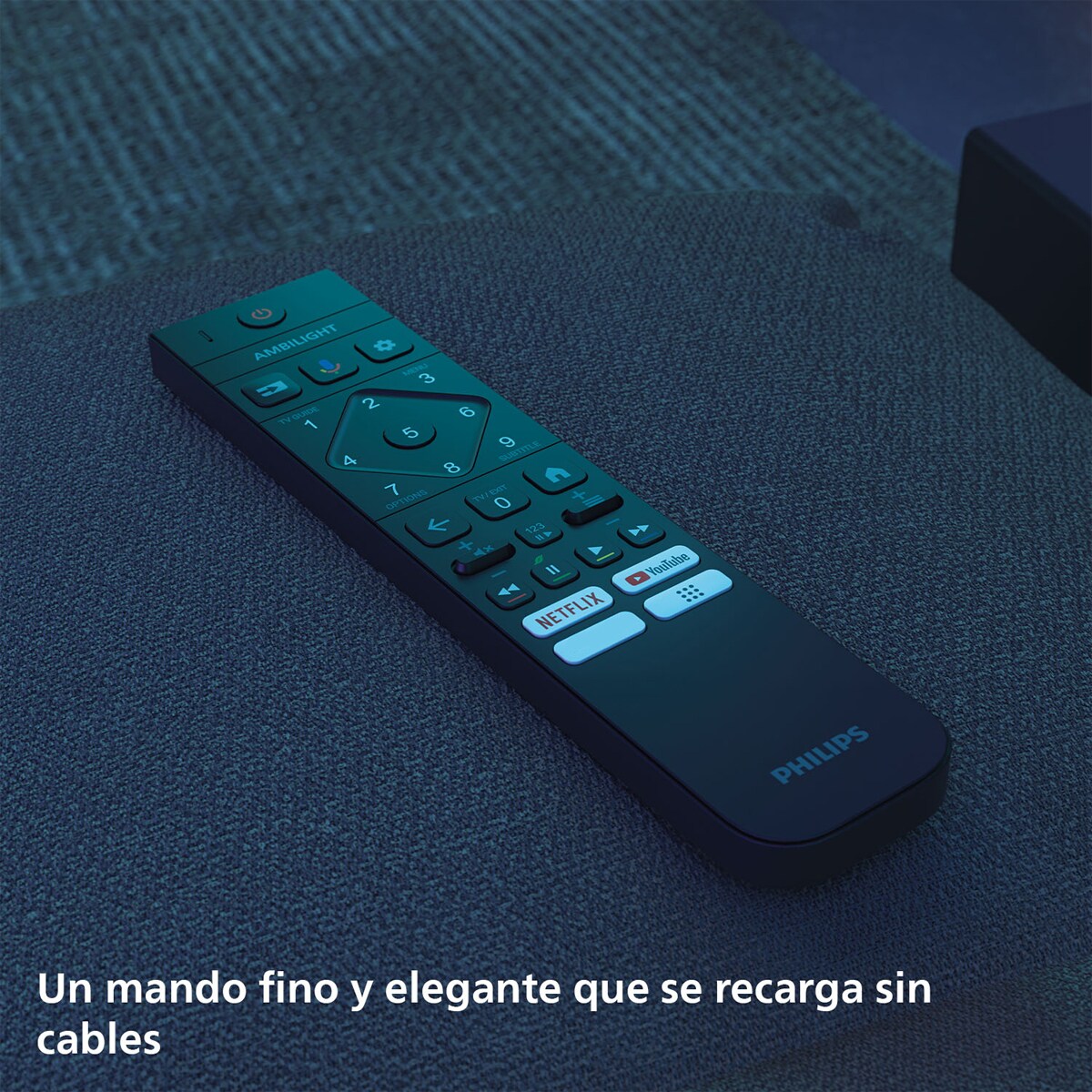 TV OLED 164 cm (65") Philips Ambilight 65OLED910/12 UHD 4K, Dolby Vision y Dolby Atmos, Google TV, Smart TV Gris-12