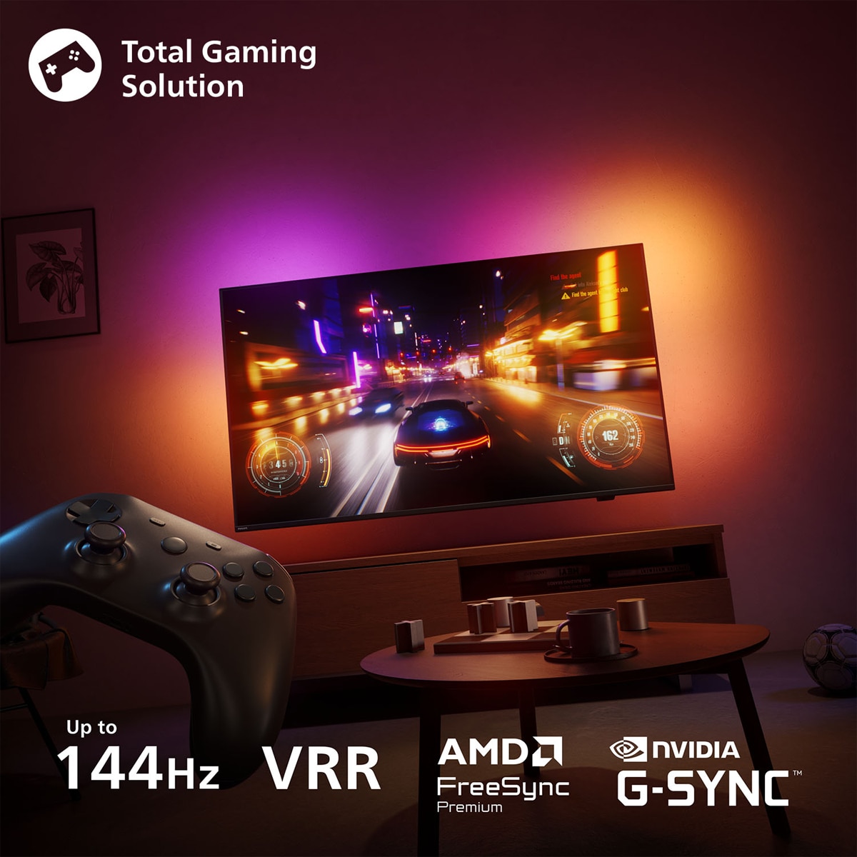 TV OLED 164 cm (65") Philips Ambilight 65OLED820/12 UHD 4K, Dolby Vision y Dolby Atmos, Google TV, Smart TV Negro-9