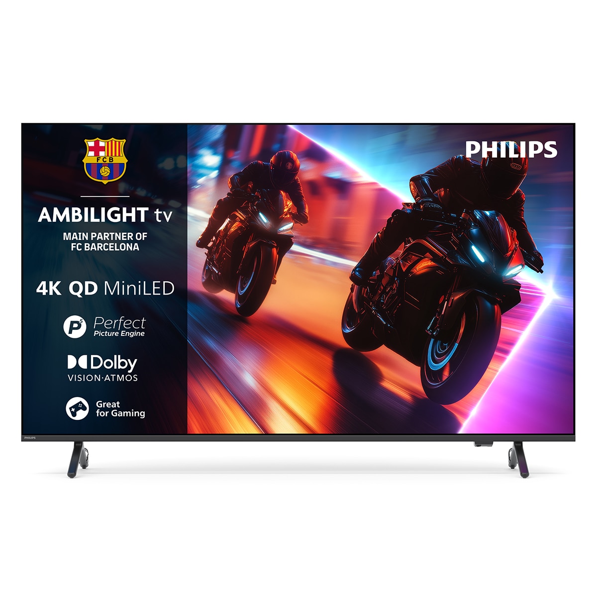 Imagen 0 de TV QD-MiniLED 164 cm (65") Philips Ambilight 65MLED920/12 UHD 4K, Dolby Vision y Dolby Atmos, Titan OS, Smart TV