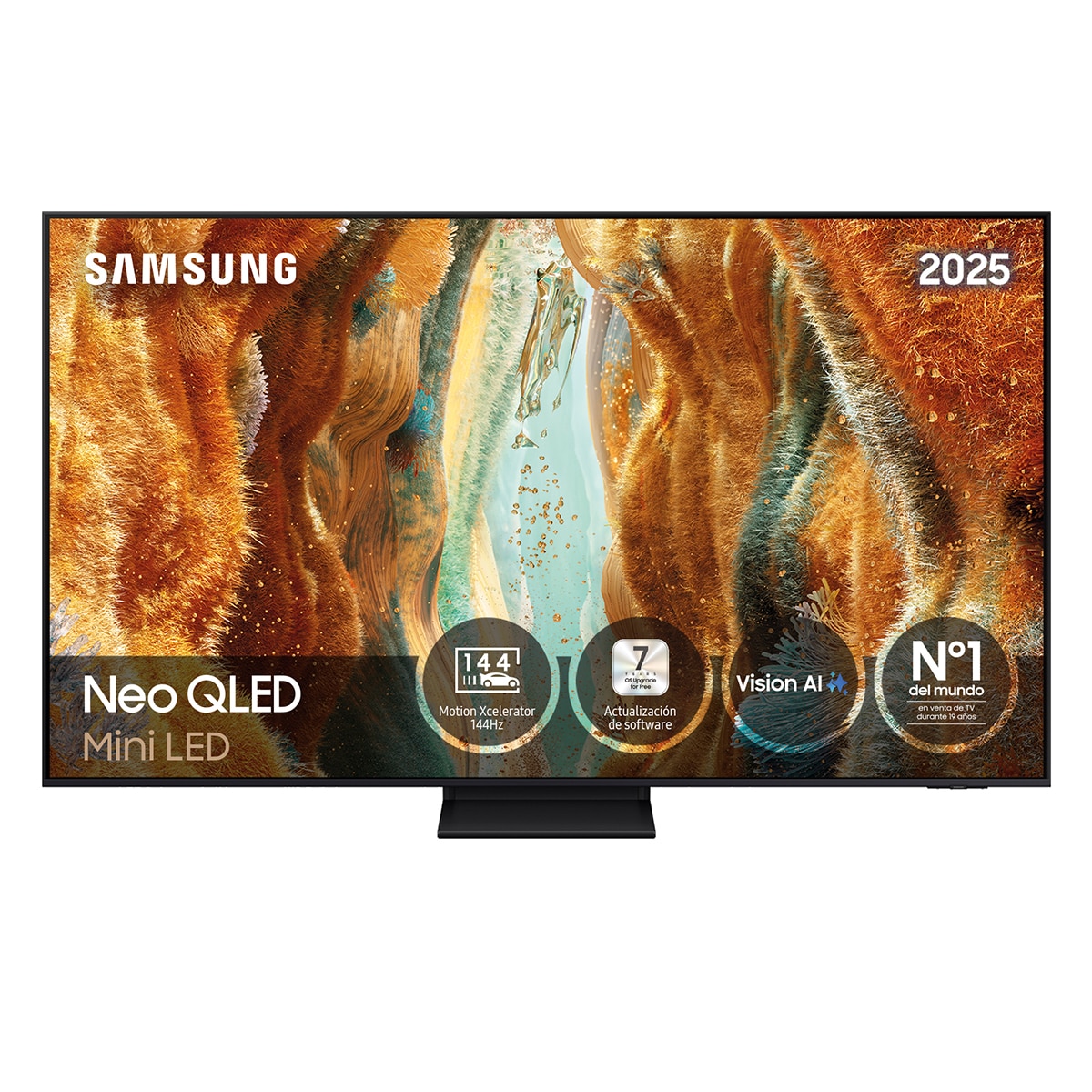 Imagen 0 de TV Neo QLED Mini LED 214cm (85") Samsung TQ85QN74FATXXC 4K AI Upscaling Pro con Inteligencia Artificial Smart TV