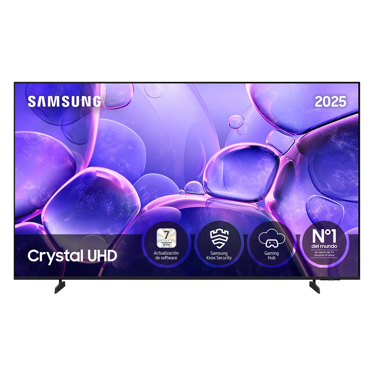 TV LED 214cm (85") Samsung Crystal TU85U8075FUXXC 4K PANTONE Smart TV Negro-1