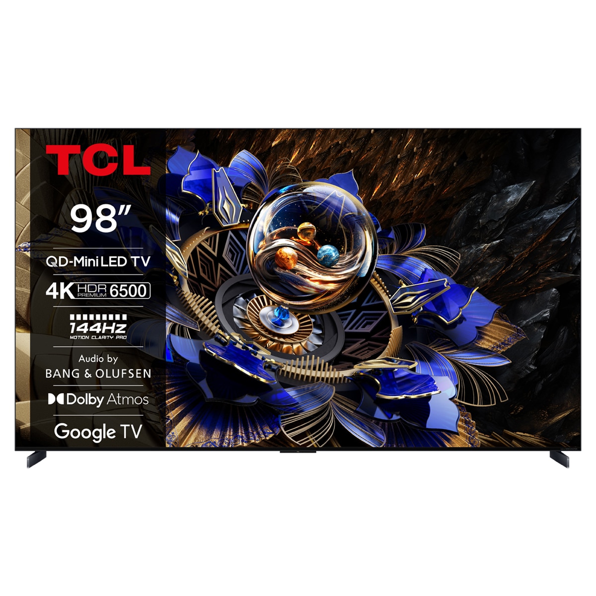 Imagen 0 de TV QD-Mini LED 248,9 cm (98") TCL 98X11K, 4K HDR Premium 6500 nits, Smart TV Google TV, compatible con Asistentes de voz
