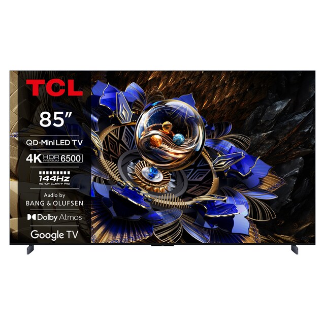 Imagen 0 de TV QD-Mini LED 215,9 cm (85") TCL 85X11K, 4K HDR Premium 6500 nits, Smart TV Google TV, compatible con Asistentes de voz