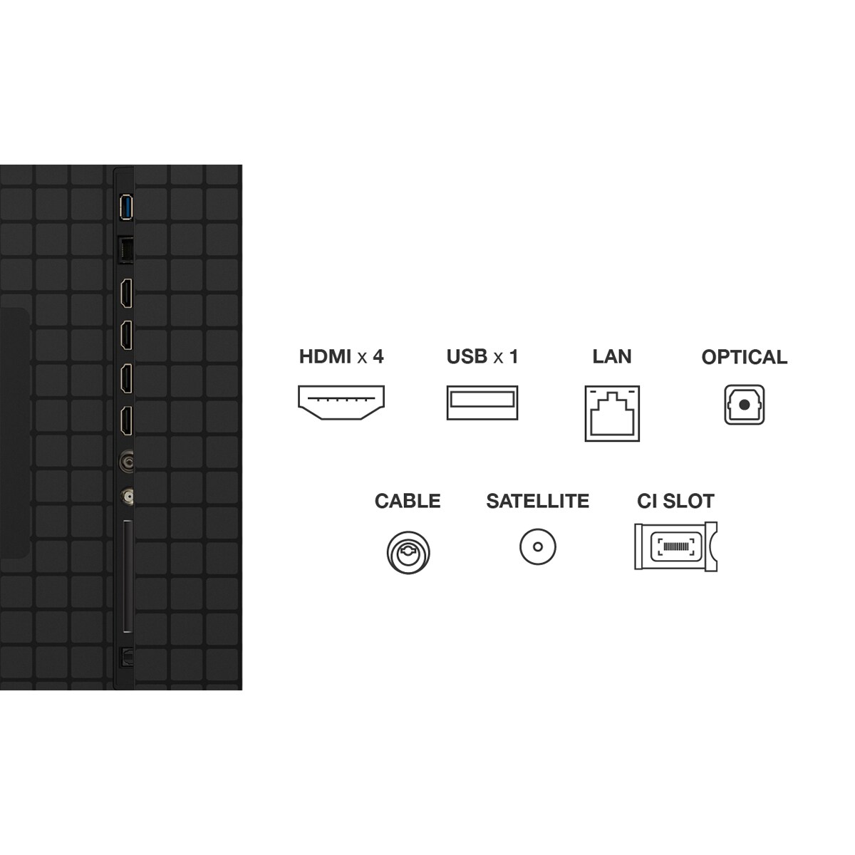 TV QD-Mini LED 165,1 cm (65") TCL 65C8K, 4K HDR Premium 4500, ZeroBorder, Smart TV Google TV, control por voz Titanio-3