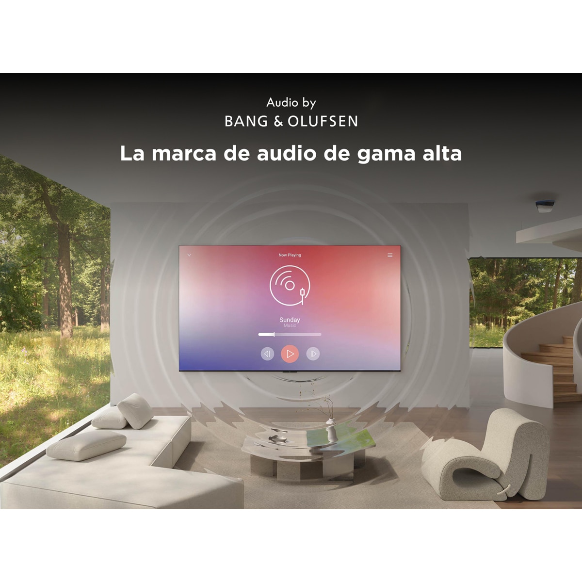 TV QD-Mini LED 292,1 cm (115") TCL 115C7K, 4K HDR Premium 3000, Smart TV con Google TV, control por voz, con soporte de pared incluido Titanio-6