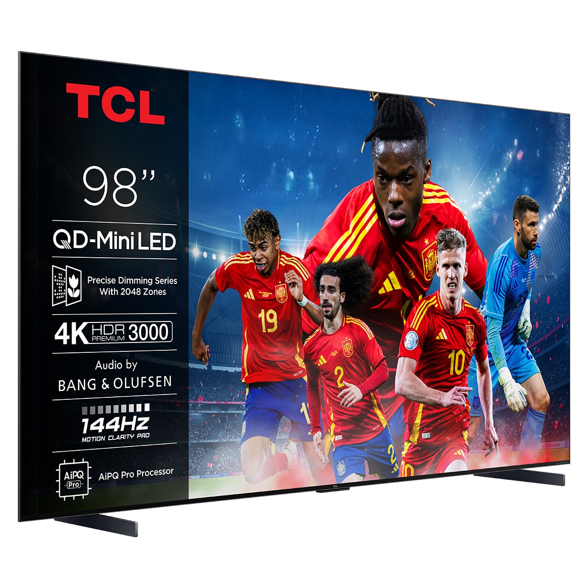Imagen 0 de TV QD-Mini LED 248,9 cm (98") TCL 98C7K, 4K HDR Premium 3000, Smart TV con Google TV, control por voz