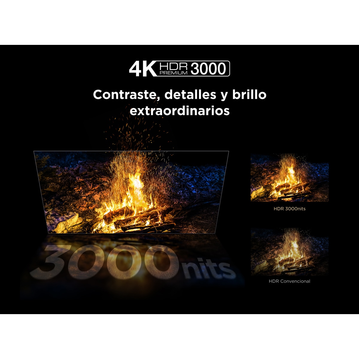 TV QD-Mini LED 248,9 cm (98") TCL 98C7K, 4K HDR Premium 3000, Smart TV con Google TV, control por voz Titanio-5