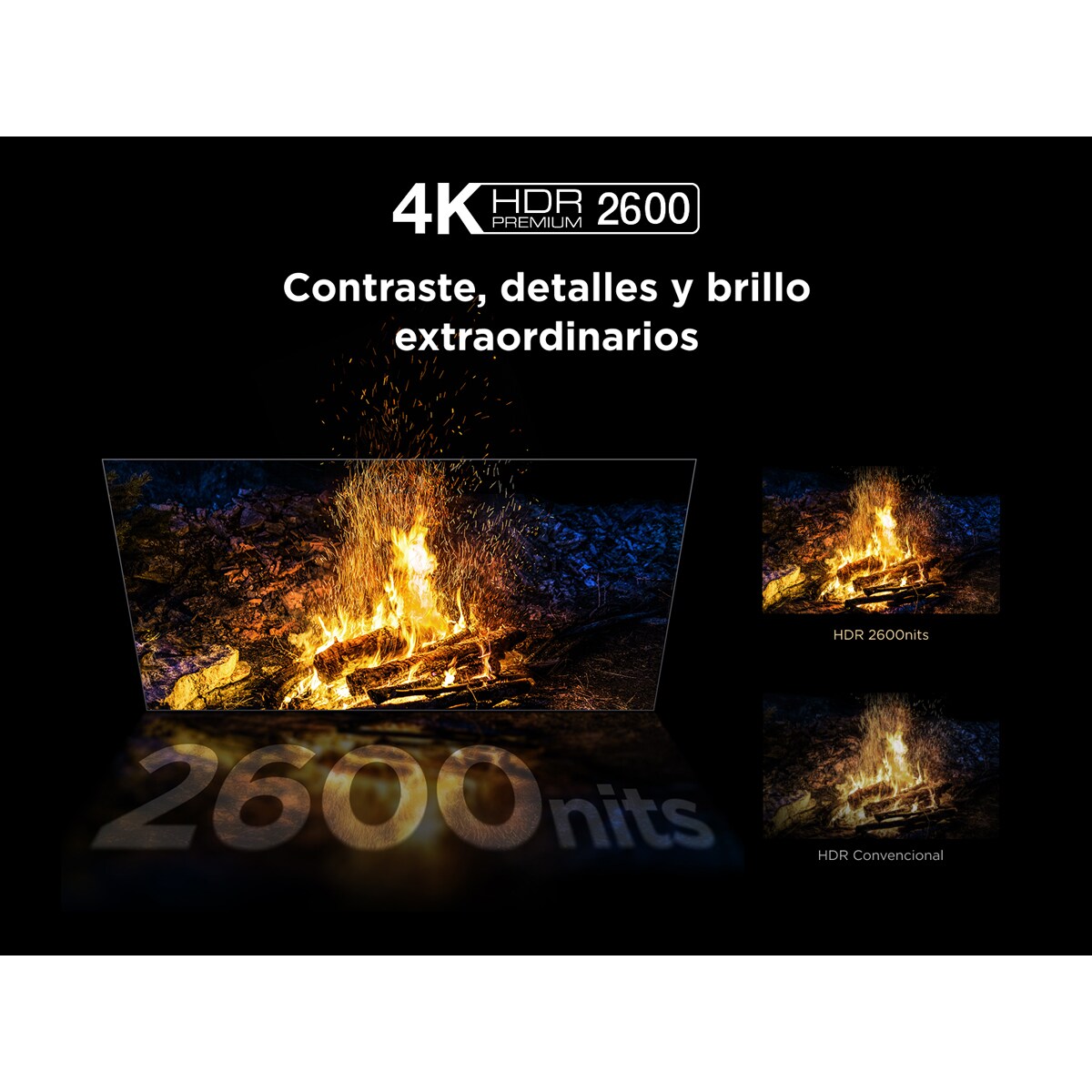 TV QD-Mini LED 165,1 cm (65") TCL 65C7K, 4K HDR Premium 2600, Smart TV con Google TV, control por voz Titanio-6
