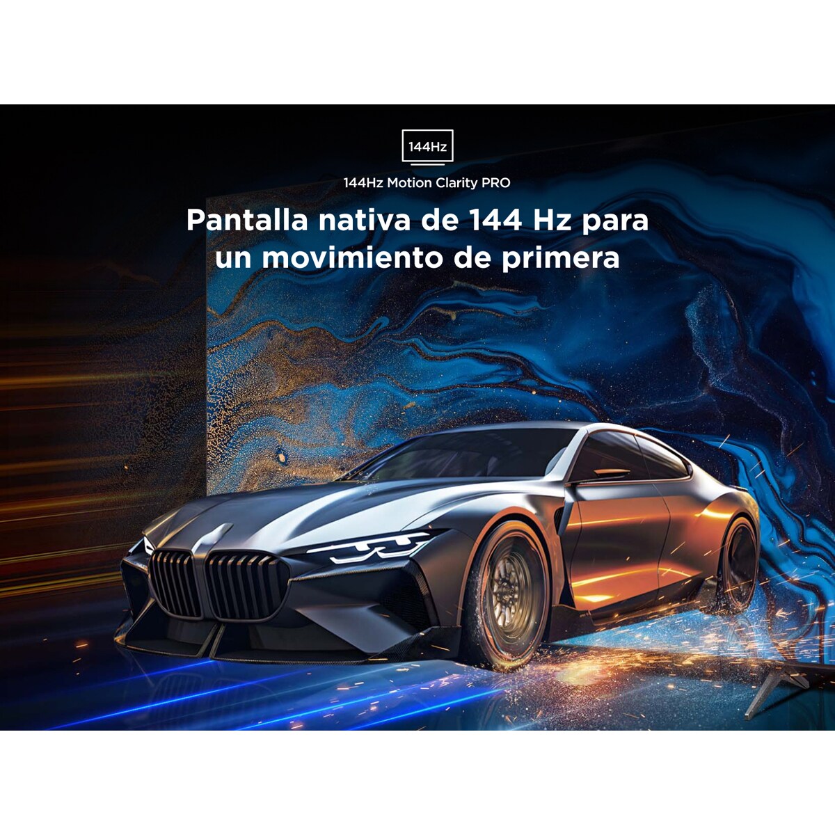 TV QD-Mini LED 165,1 cm (65") TCL 65C6K, 4K HDR Premium, Smart TV con tecnología Google TV, compatible con Asistentes de voz Titanio-4