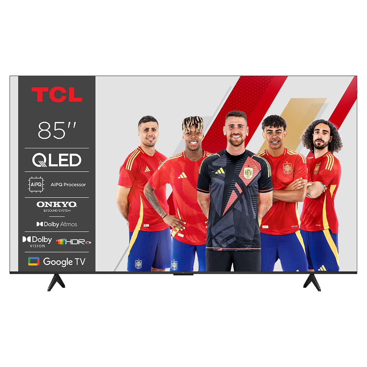 Imagen 0 de TV QLED 215,9 cm (85") TCL 85P7K, 4K HDR TV, Smart TV Powered by Google TV, compatible con Asistentes de voz
