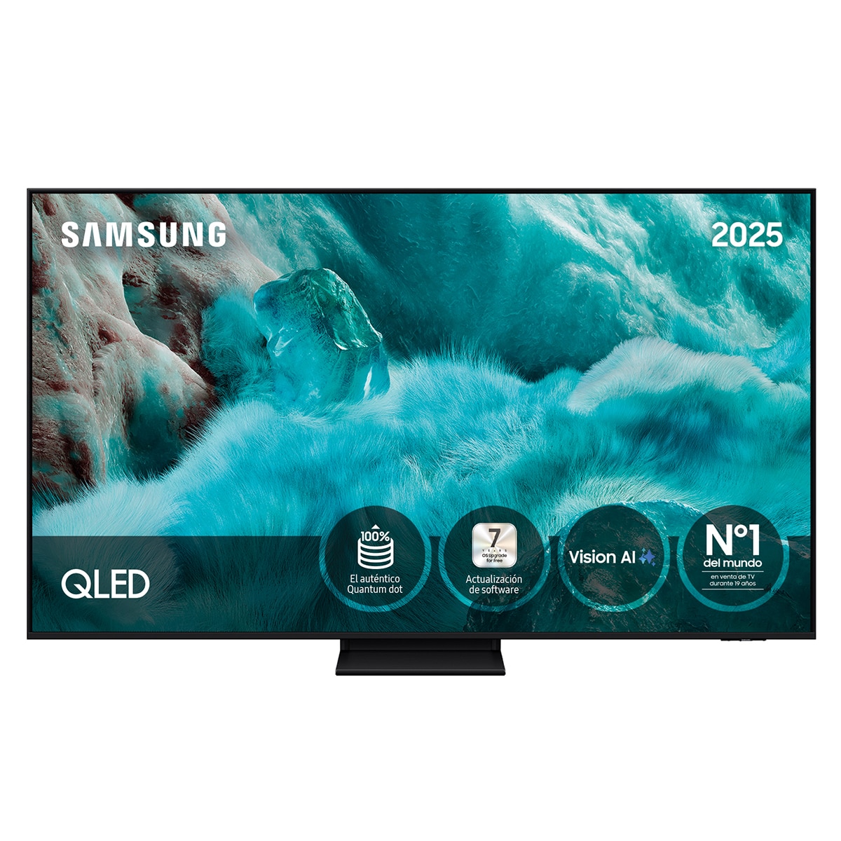 Imagen 0 de TV QLED 163cm (65") Samsung TQ65Q7F5AUXXC, 4K Vision AI Quantum dot Smart TV