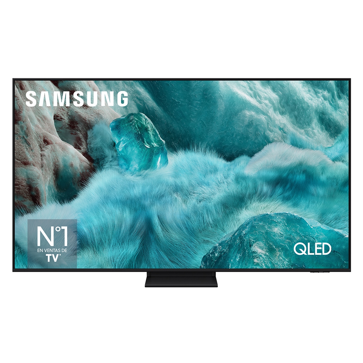 TV QLED 163cm (65") Samsung TQ65Q7F5AUXXC, 4K Vision AI Quantum dot Smart TV Negro-1