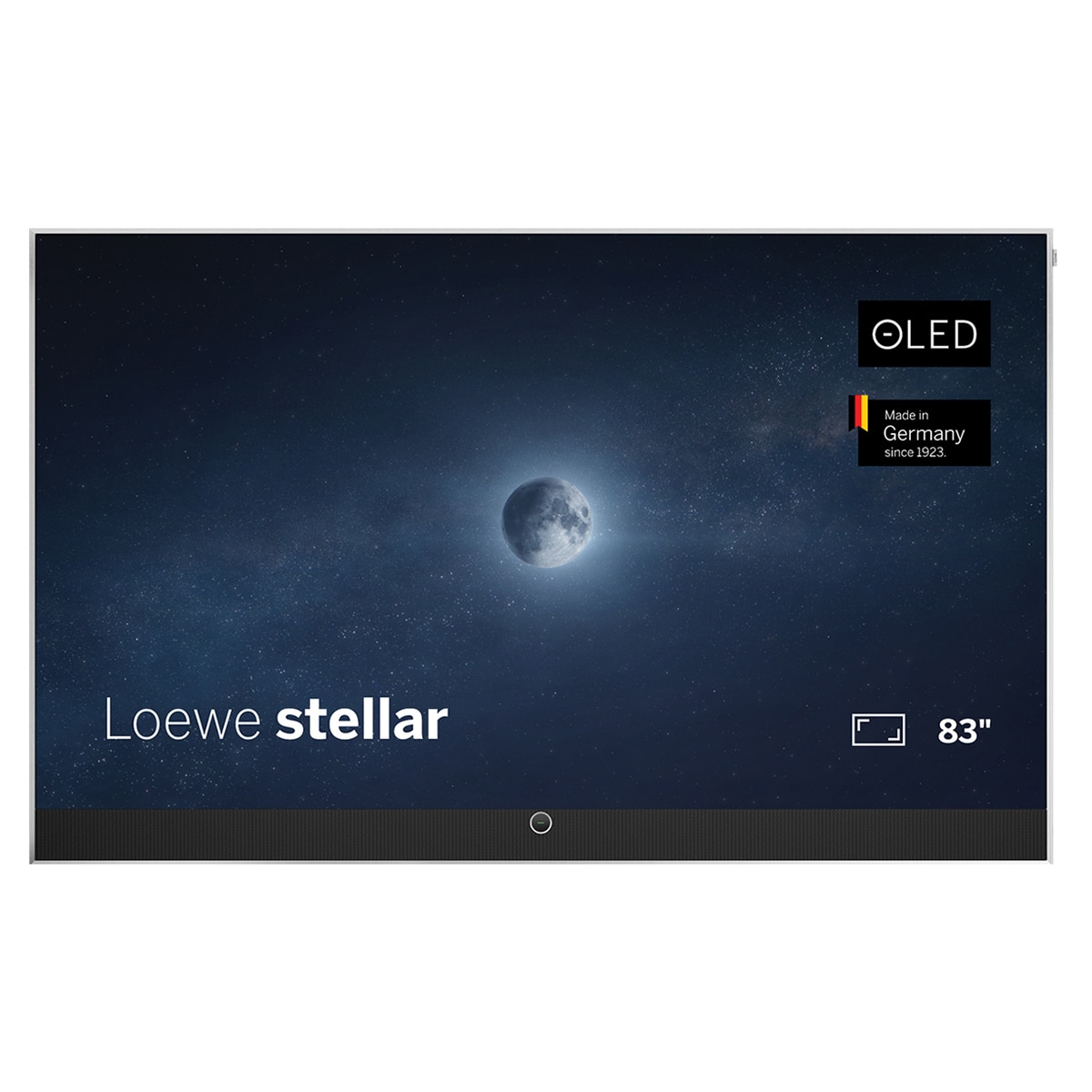 Imagen 0 de TV OLED 210 cm (83'') Loewe stellar 83 UHD 4K, HDR,  Wi-Fi y Smart TV con barra sonido 300W y soporte pared integrado
