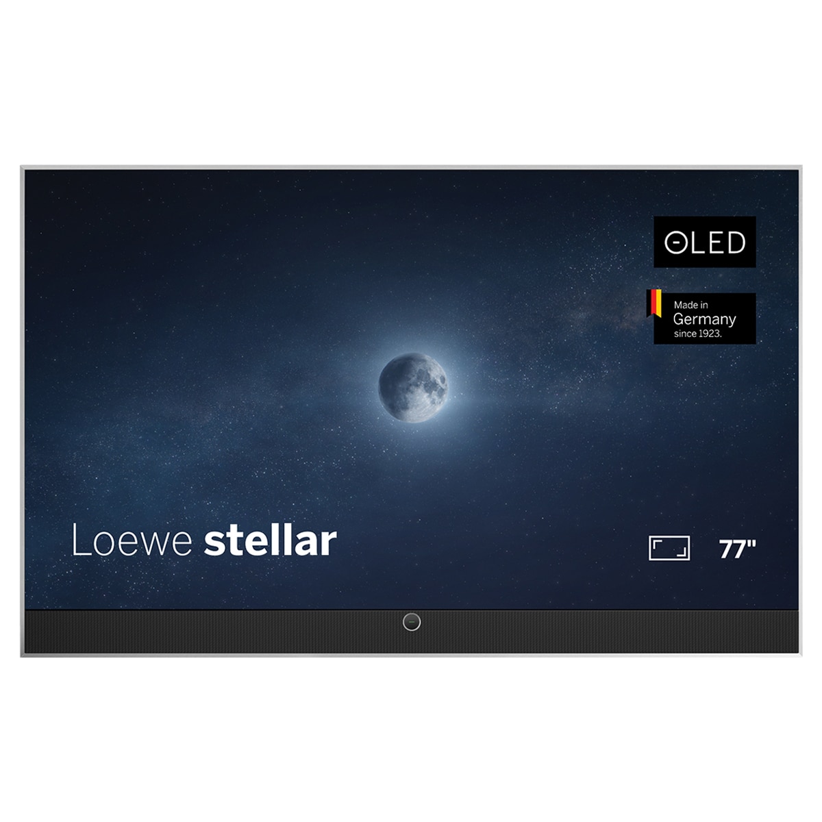Imagen 0 de TV OLED 195 cm (77'') Loewe stellar 77 UHD 4K, HDR,  Wi-Fi y Smart TV con barra sonido 300W y soporte pared integrado