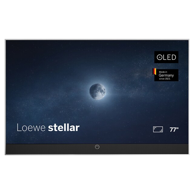 Imagen 0 de TV OLED 195 cm (77'') Loewe stellar 77 UHD 4K, HDR,  Wi-Fi y Smart TV con barra sonido 300W y soporte pared integrado