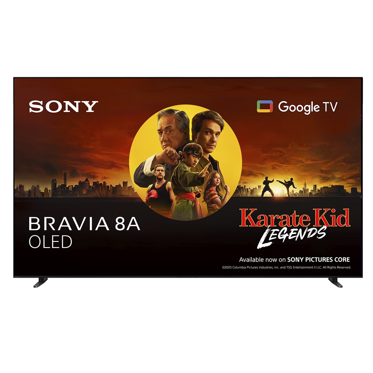 Imagen 0 de TV 77" Sony BRAVIA 8A K77XR8AB OLED, 4K HDR, 120Hz, Google TV, Smart TV, Funciones para PS5, IMAX Enhanced, Dolby Vision Atmos, Chromecast