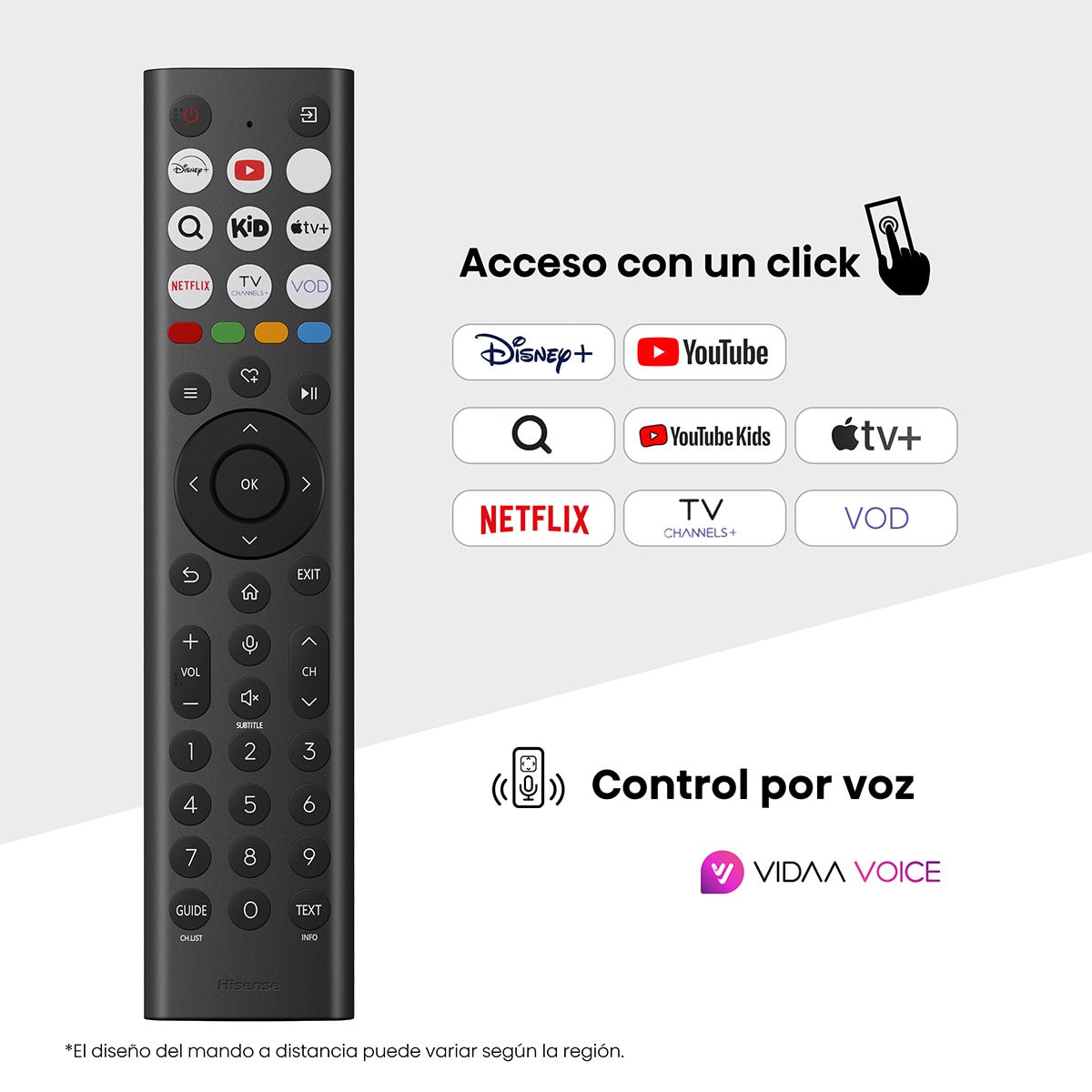 TV QLED 248cm (98") Hisense 98E7Q, UHD 4K, Smart TV con IA Negro-11