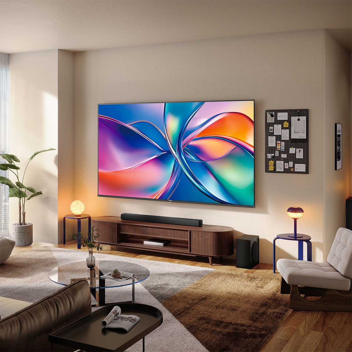 TV QLED 248cm (98") Hisense 98E7Q, UHD 4K, Smart TV con IA Negro-13