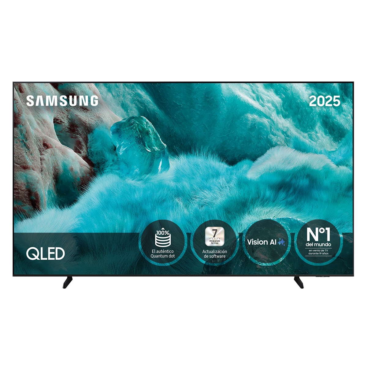 Imagen 0 de TV QLED 248,9cm (98") Samsung TQ98Q7F, UHD 4K, Upscaling, Smart TV con Inteligencia Artificial