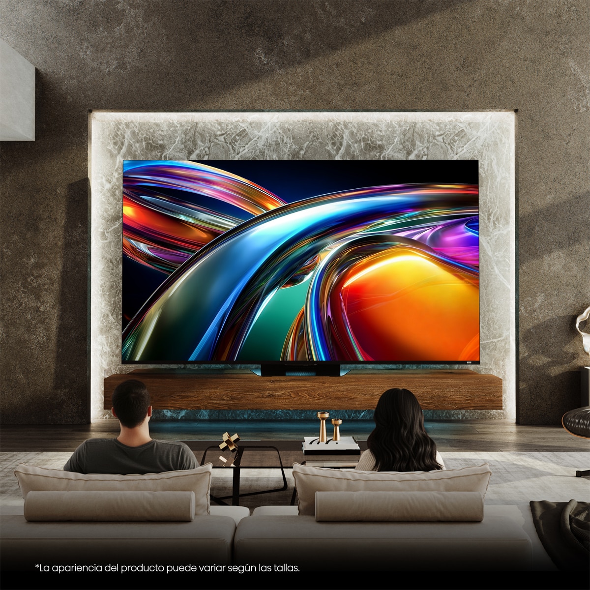TV RGB Mini LED 85" (215 cm) Hisense 85UR9S UHD 4K Smart TV con IA Aluminio / Gris carbón-15