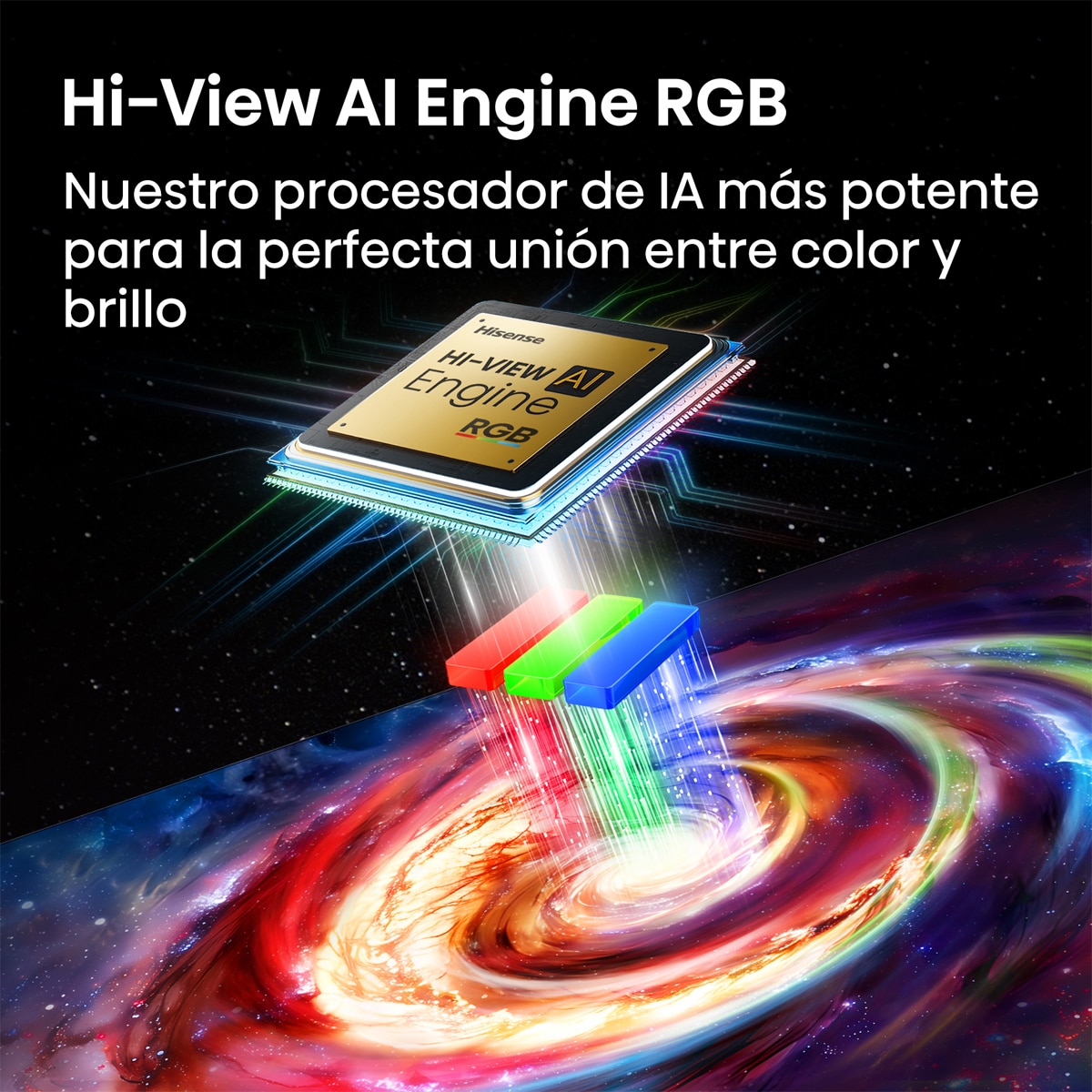 TV RGB Mini LED 75" (189 cm) Hisense 75UR9S UHD 4K Smart TV con IA Aluminio / Gris carbón-5