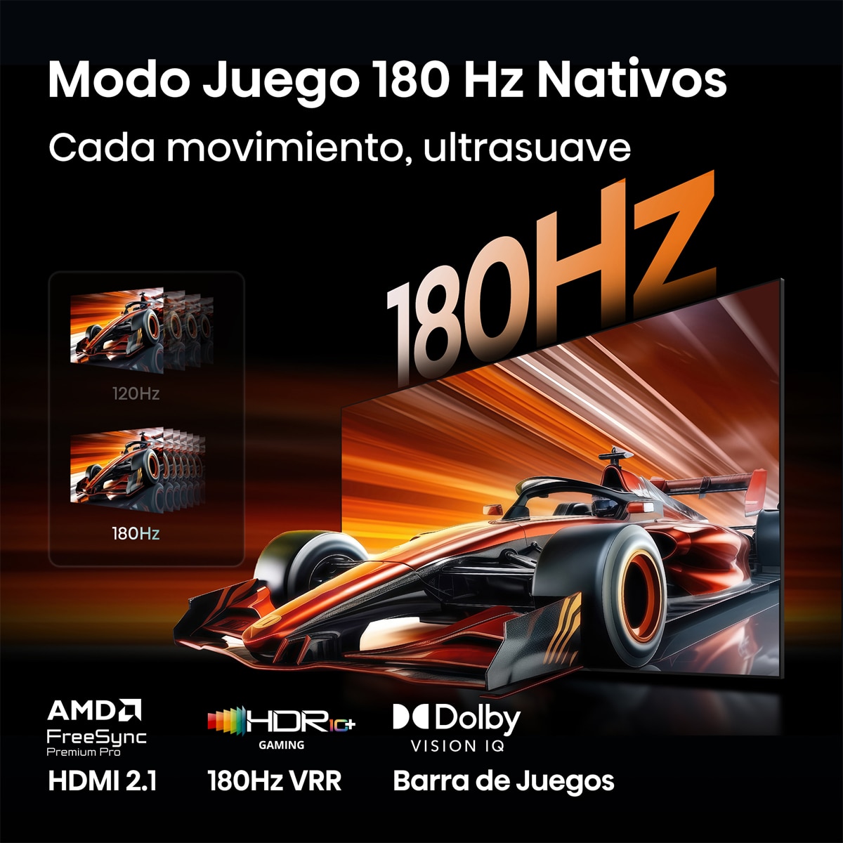 TV RGB Mini LED 75" (189 cm) Hisense 75UR9S UHD 4K Smart TV con IA Aluminio / Gris carbón-8