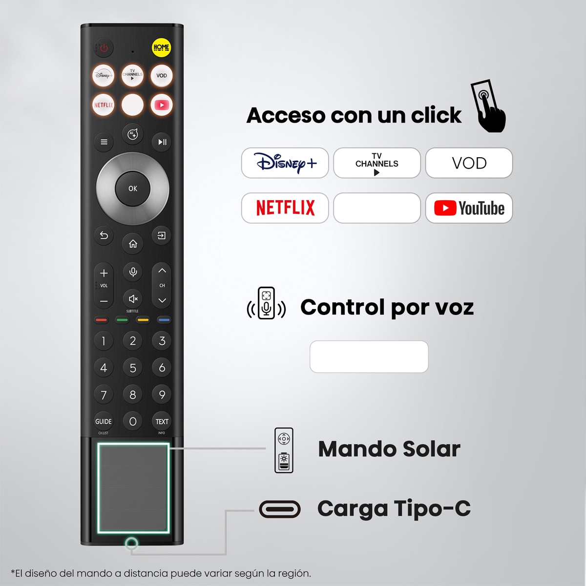 TV RGB Mini LED 65"(164 cm) Hisense 65UR9S UHD 4K Smart TV con IA Aluminio / Gris carbón-11