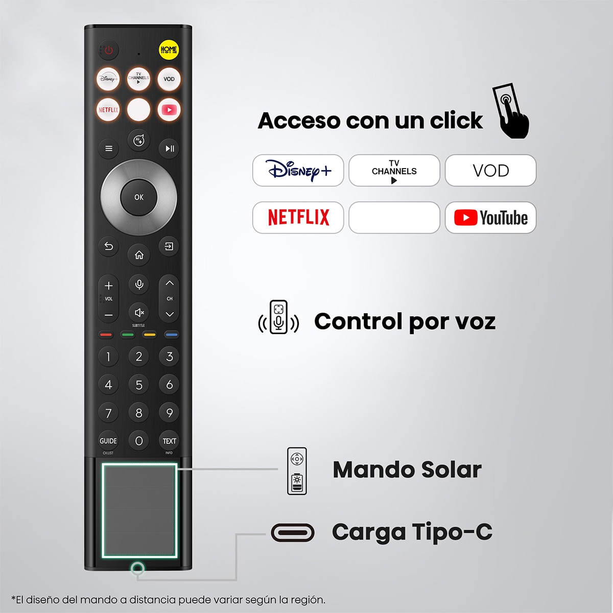 TV RGB Mini LED 85"(215 cm) Hisense 85UR8S UHD 4K Smart TV con IA Aluminio / Gris carbón-11