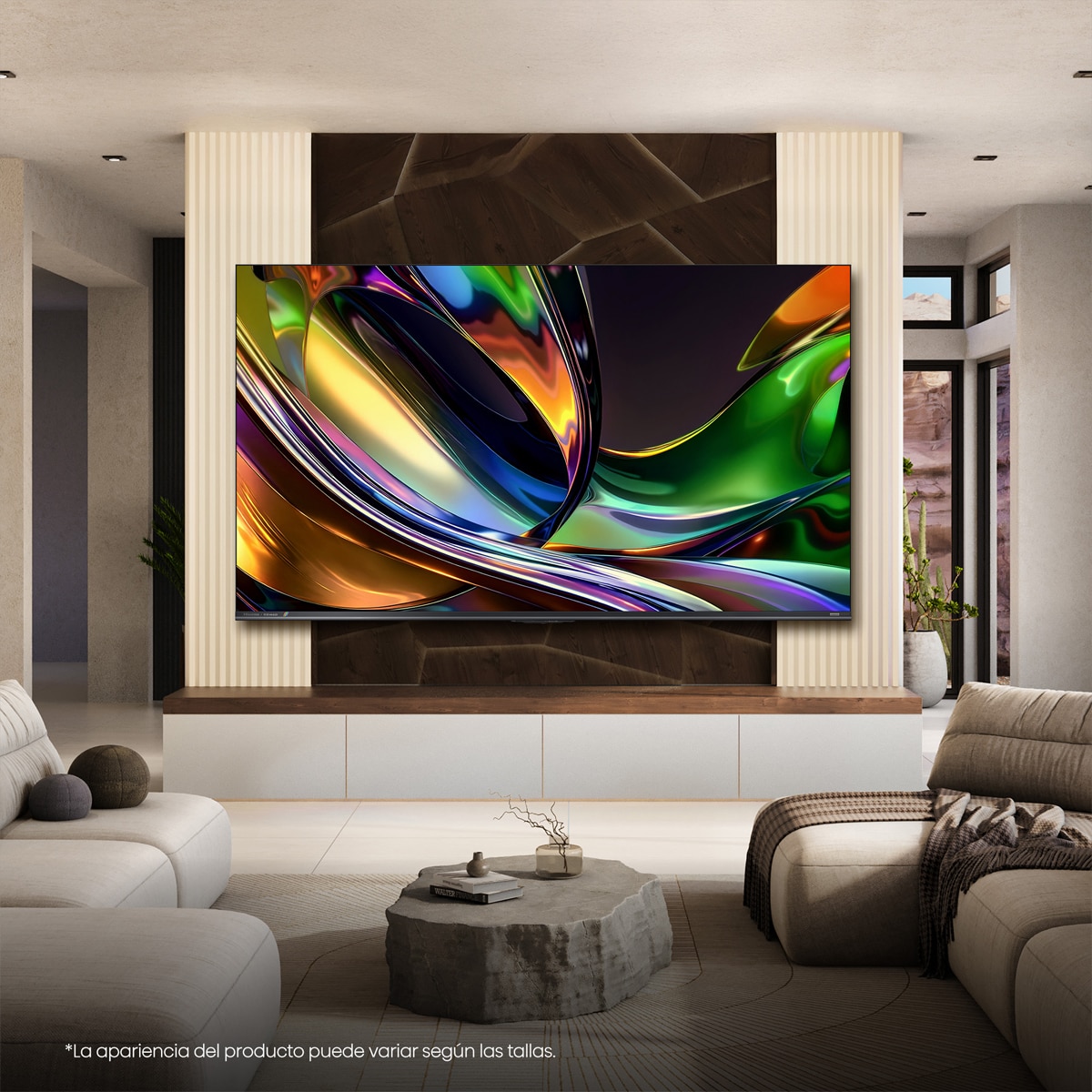 TV RGB Mini LED 85"(215 cm) Hisense 85UR8S UHD 4K Smart TV con IA Aluminio / Gris carbón-15