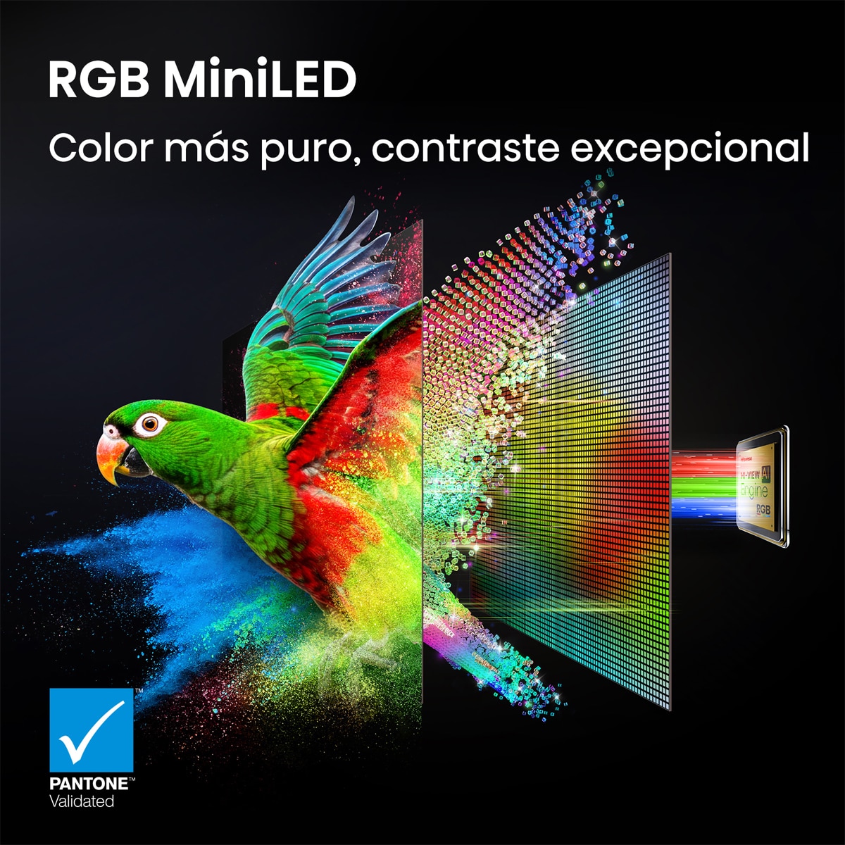 TV RGB Mini LED 75"(189 cm) Hisense 75UR8S UHD 4K Smart TV con IA - Aluminio / Gris carbón Aluminio / Gris carbón-5
