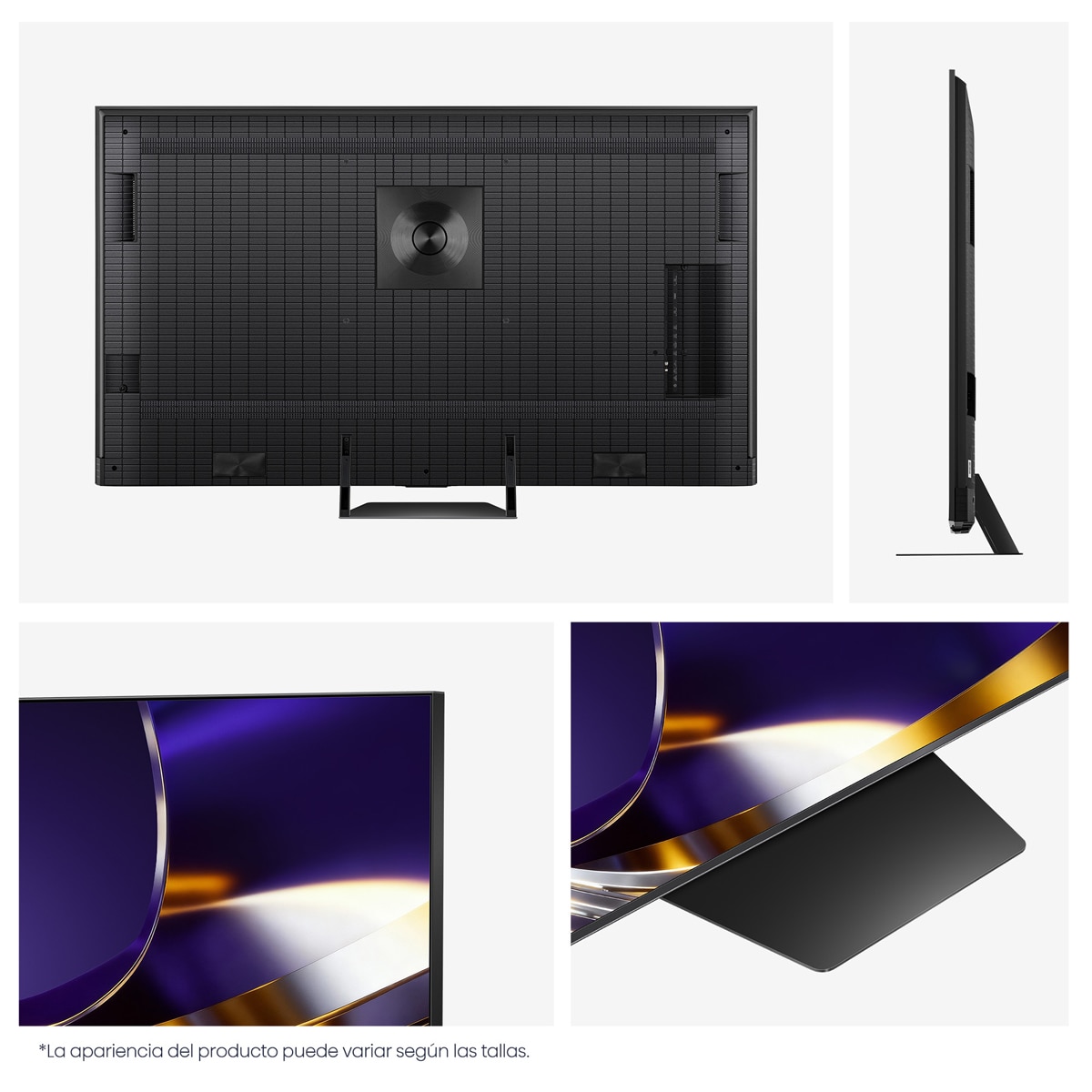 TV Mini LED 85" (215 cm) Hisense 85U7S PRO UHD 4K Smart TV con IA Aluminio / Gris carbón-14