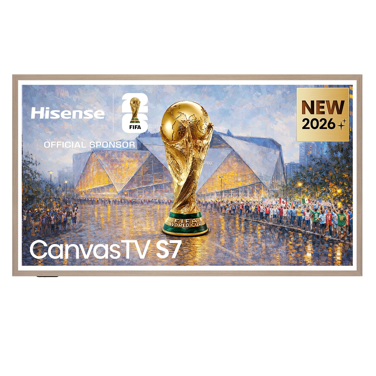 Imagen 0 de TV HI-QLED 65" (164 cm) Hisense 65S7S UHD 4K Smart TV con IA
