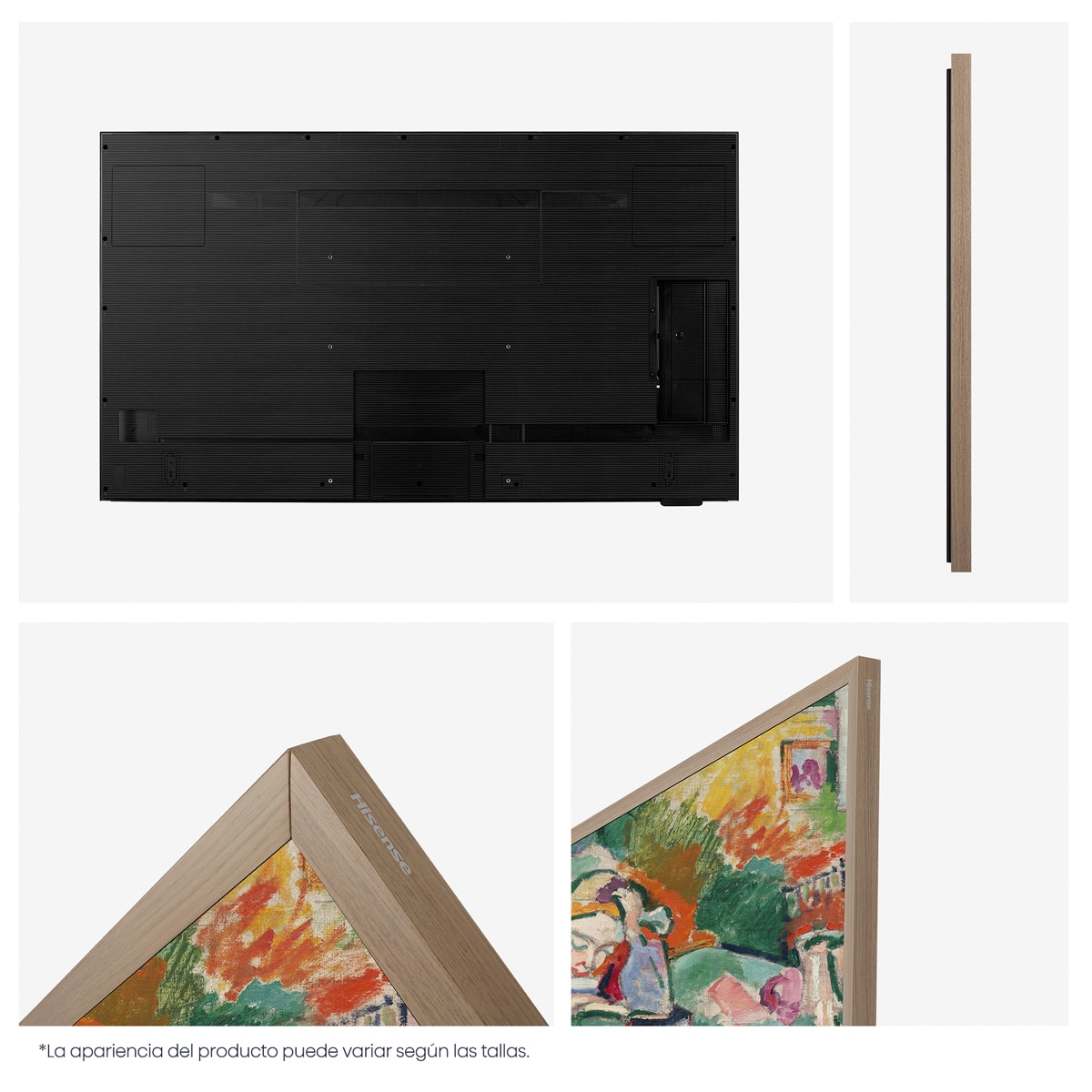 TV HI-QLED 65" (164 cm) Hisense 65S7S UHD 4K Smart TV con IA Gris carbón-12