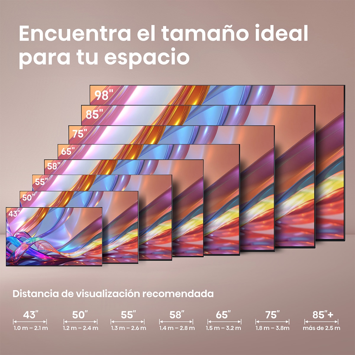 TV HI-QLED 75" (189 cm) Hisense 75E7S  UHD 4K Smart TV con IA Negro-11