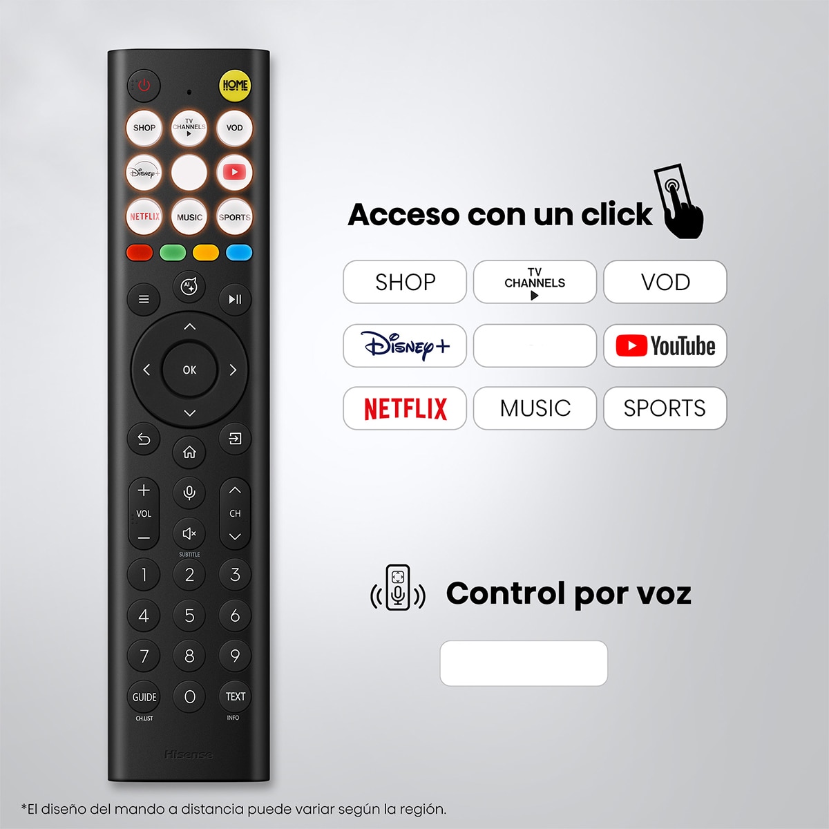 TV HI-QLED 75" (189 cm) Hisense 75E7S  UHD 4K Smart TV con IA Negro-12