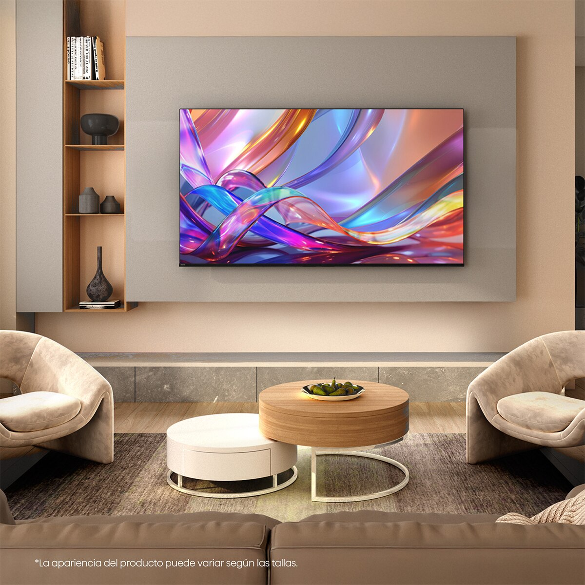 TV HI-QLED 75" (189 cm) Hisense 75E7S  UHD 4K Smart TV con IA Negro-15