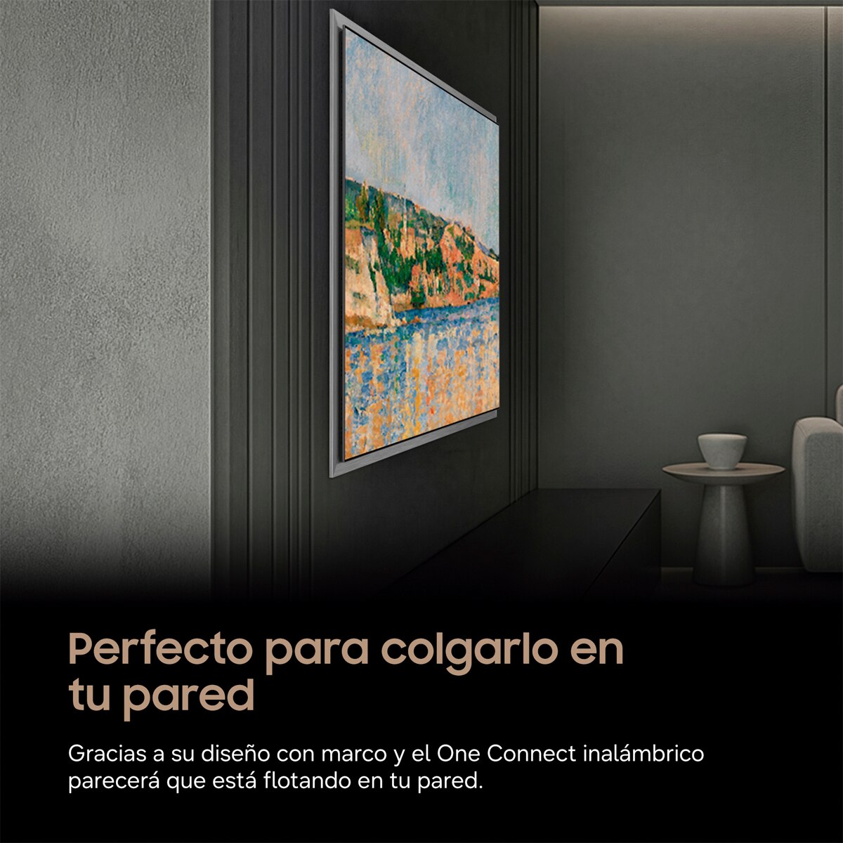 TV OLED 209cm (83") Samsung TQ83S99HAEXXC 4K Smart TV SIN reflejos con Vision AI. Modo arte Negro-6