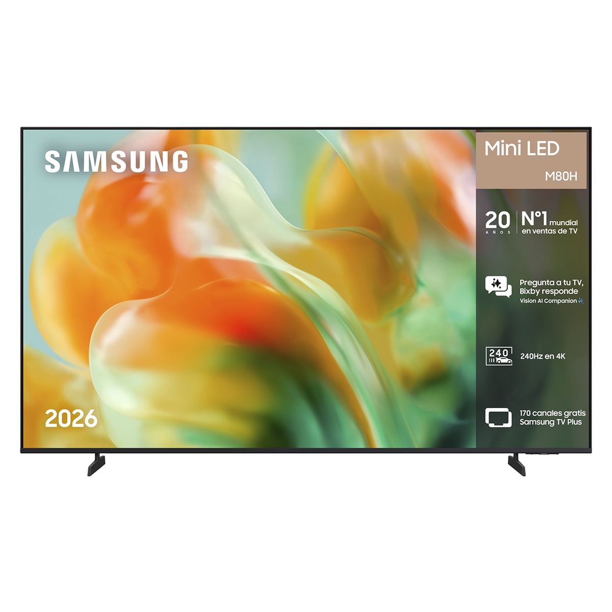 Imagen 0 de TV Mini LED 214cm (85") Samsung TU85M80HAUXXC 4K Smart TV con Vision AI 144Hz