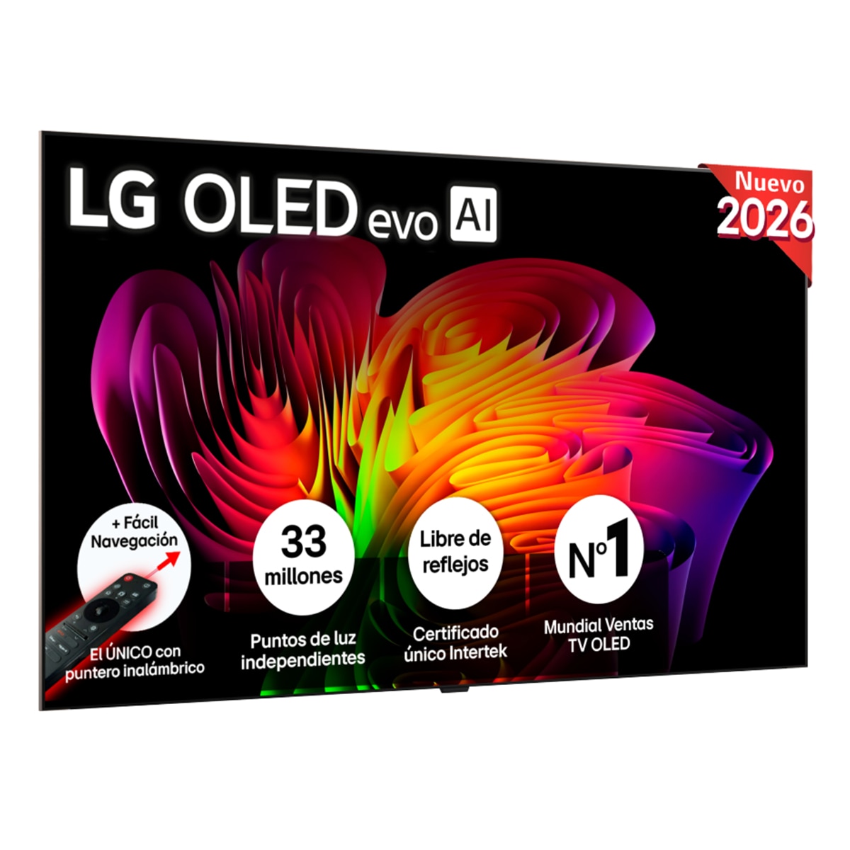 LG - TV OLED evo 210 cm (83") LG OLED83W69LA 4K, Smart TV, AI, W6.