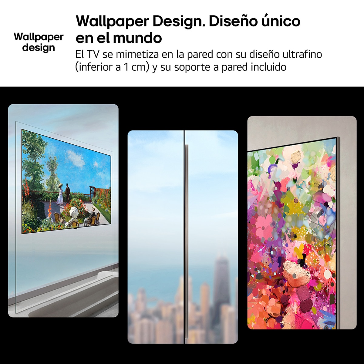 TV OLED evo 195 cm (77") LG OLED77W69LA 4K, Smart TV, AI, W6 - Gris oscuro / Negro Gris oscuro / Negro-8