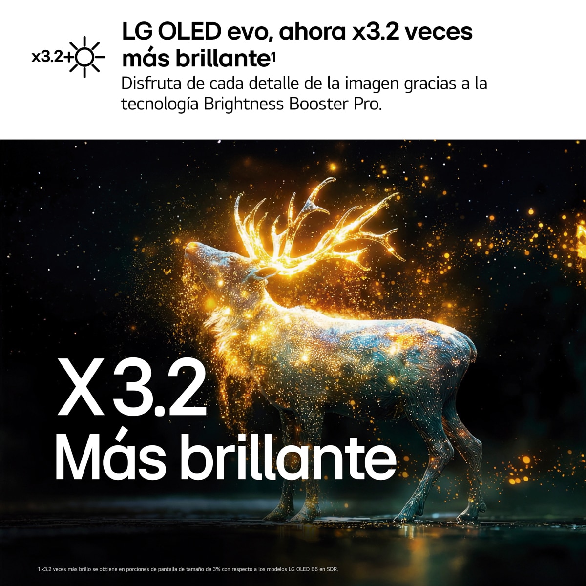 TV OLED evo 210 cm (83") LG OLED83C66LB 4K, Smart TV, AI, C6 Gris oscuro / Negro-5