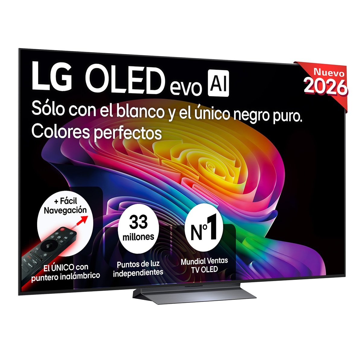 Imagen 0 de Smart TV LG OLED evo AI C6 195 cm (77") OLED77C6LB 4K 2026