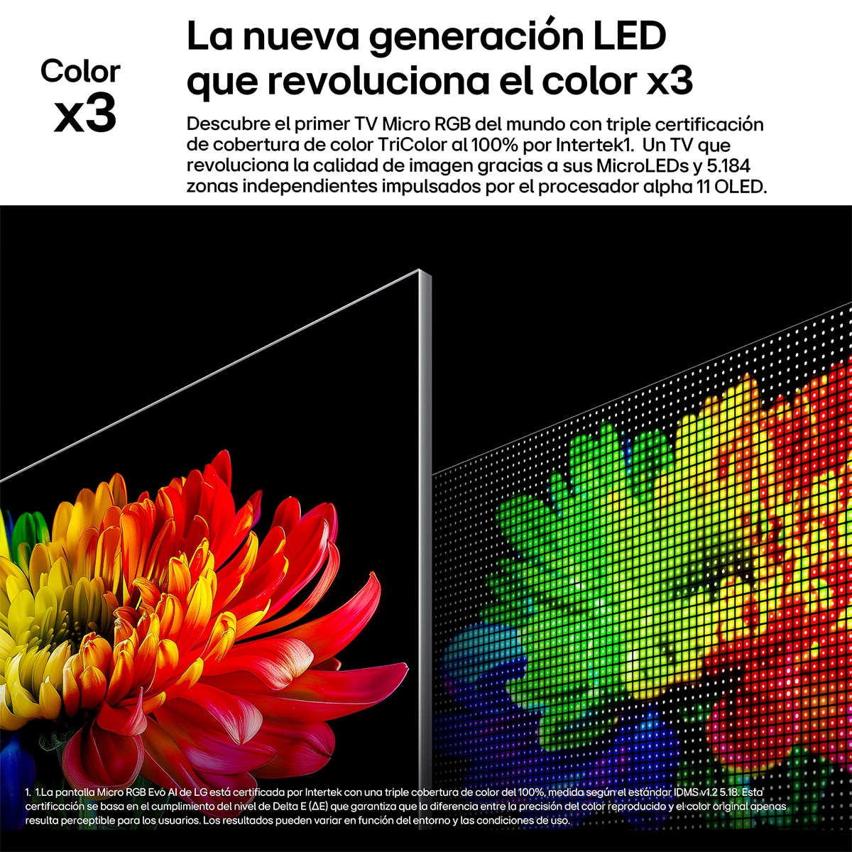 TV Micro RGB evo 217 cm (86") LG 86MRGB96B6B 4K, Smart TV, AI, MRGB96 - Gris oscuro / Negro Gris oscuro / Negro-4