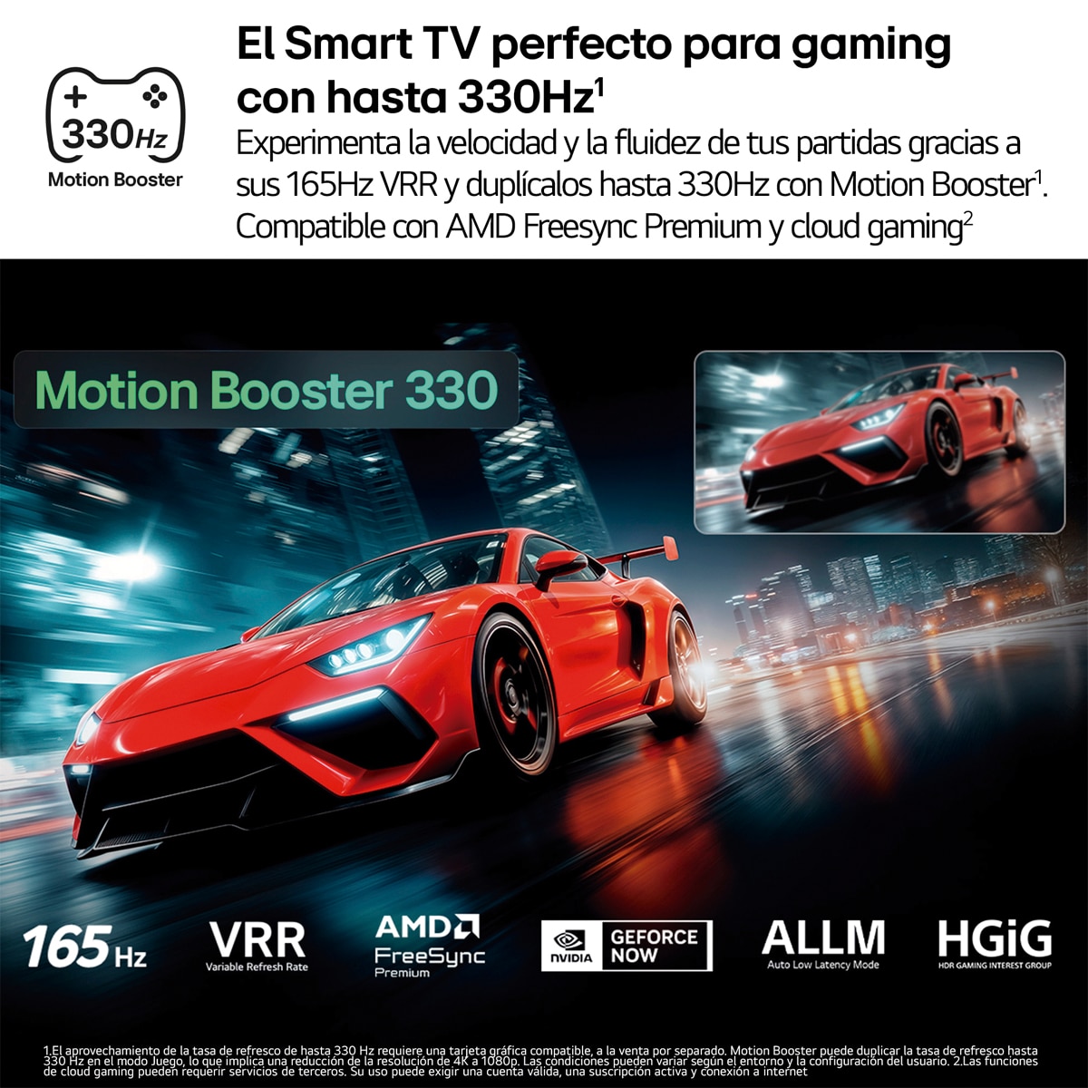 TV QNED evo Mini LED 290 cm (115") LG 115QNED93B6 4K, Smart TV, AI, QNED93 Gris oscuro / Negro-11