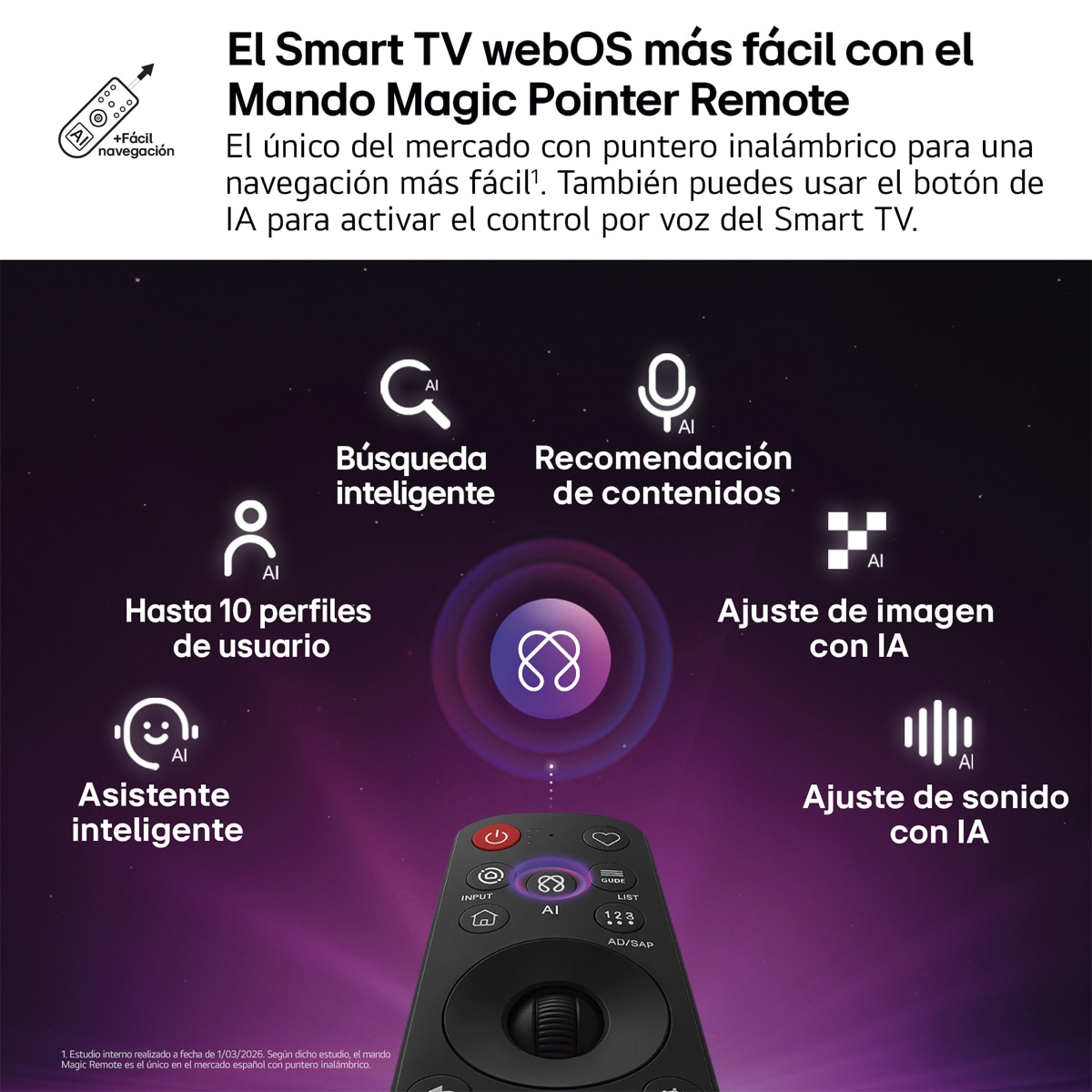TV QNED evo Mini LED 217 cm (86") LG 86QNED85B6B 4K, Smart TV, AI, QNED85 Gris oscuro / Negro-10