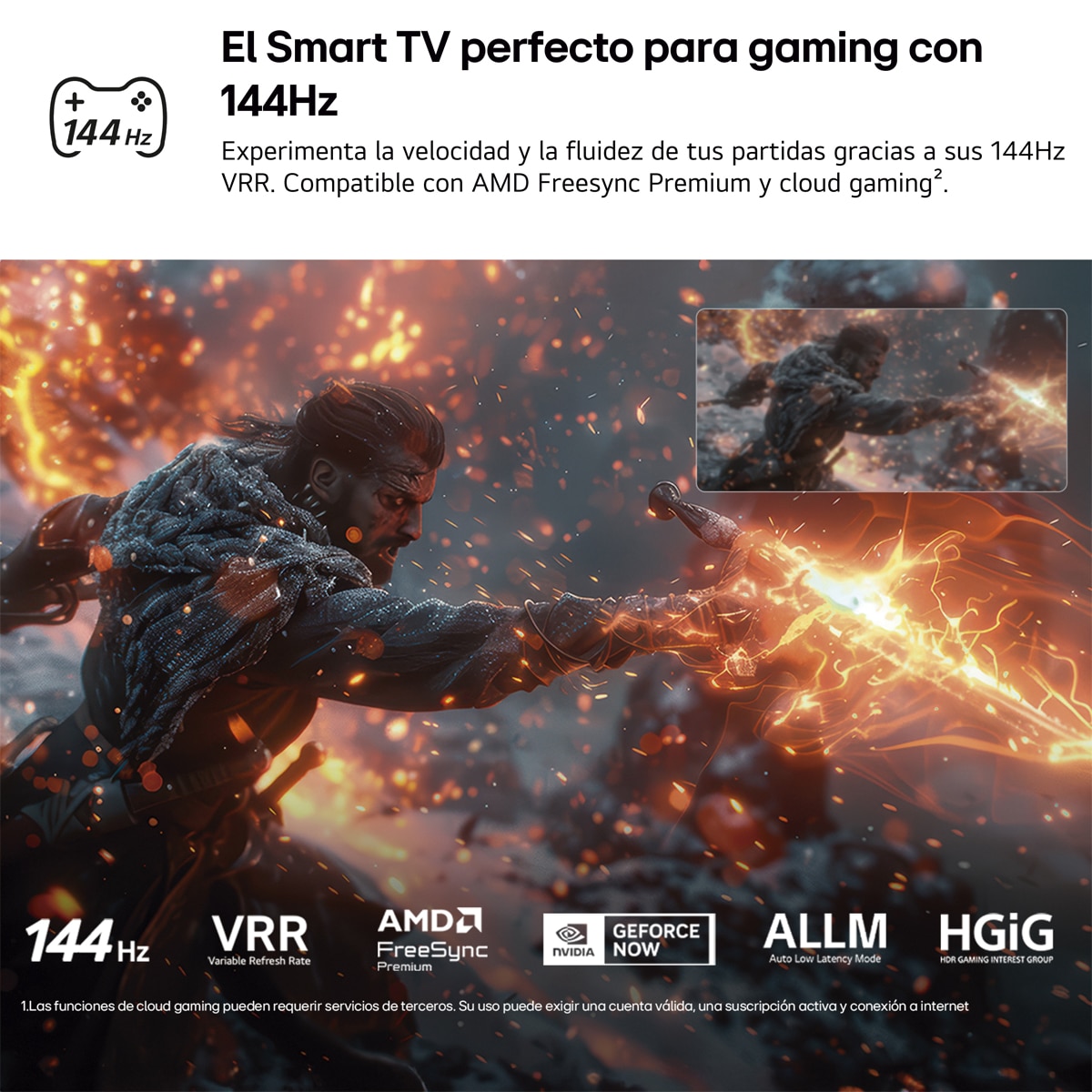TV LED 249 cm (98") LG 98NU900B6LB Nano 4K UHD, Smart TV, AI, NU90 - Gris oscuro / Negro Gris oscuro / Negro-13