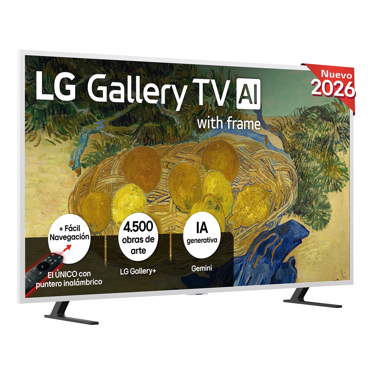 LG - TV QNED Mini LED 164 cm (65") LG 65LX7B6LA 4K, Smart TV, LifeStyle LX7B6.