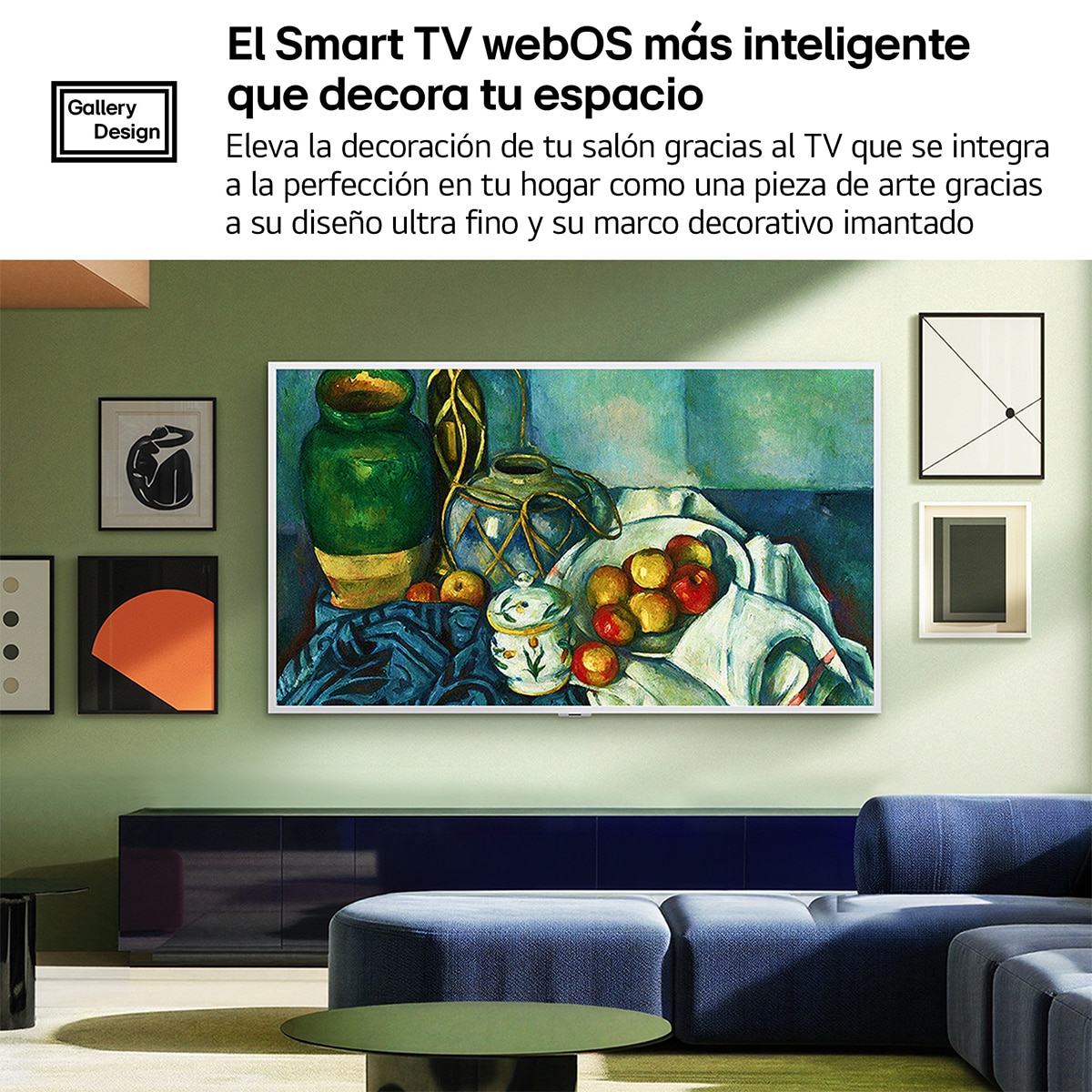 TV QNED Mini LED 164 cm (65") LG 65LX7B6LA 4K, Smart TV, LifeStyle LX7B6 - Gris oscuro / Negro Gris oscuro / Negro-4