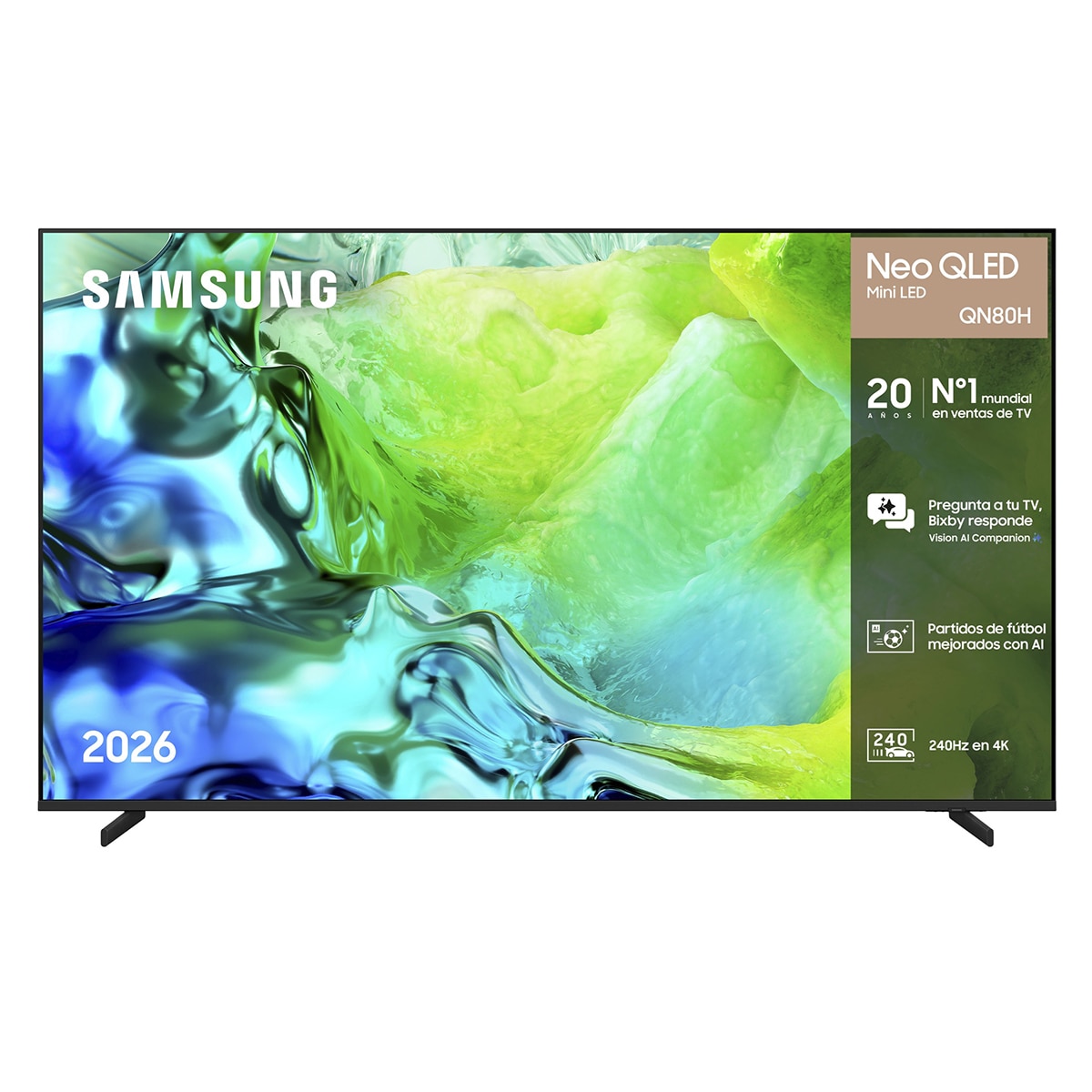 Imagen 0 de TV Neo QLED Mini LED 189cm (75") Samsung TQ75QN80HAUXXC 4K Smart TV con Vision AI Football Mode 144Hz
